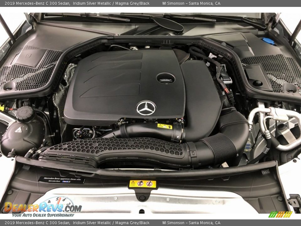 2019 Mercedes-Benz C 300 Sedan 2.0 Liter Turbocharged DOHC 16-Valve VVT 4 Cylinder Engine Photo #8