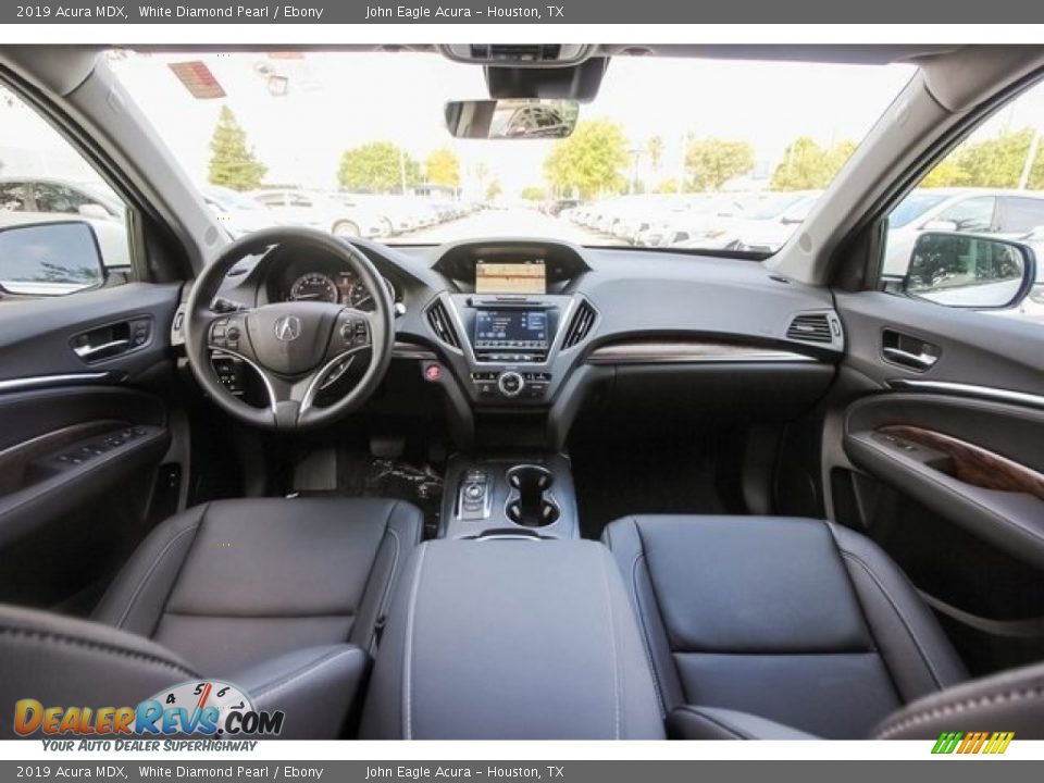 2019 Acura MDX White Diamond Pearl / Ebony Photo #9
