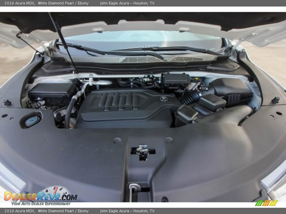 2019 Acura MDX White Diamond Pearl / Ebony Photo #27