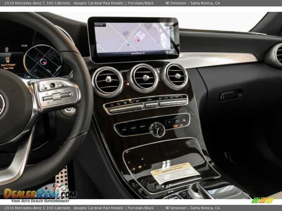 Controls of 2019 Mercedes-Benz C 300 Cabriolet Photo #6
