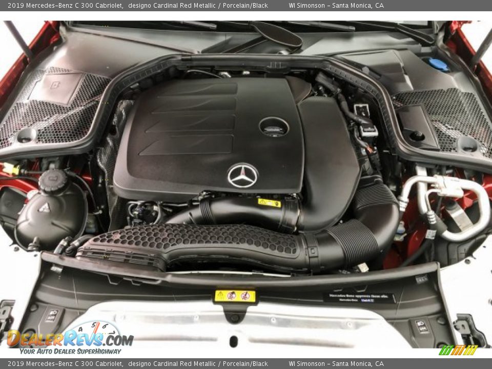 2019 Mercedes-Benz C 300 Cabriolet 2.0 Liter Turbocharged DOHC 16-Valve VVT 4 Cylinder Engine Photo #8