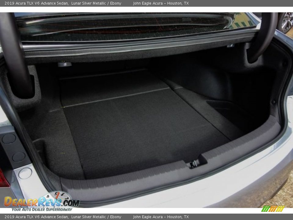 2019 Acura TLX V6 Advance Sedan Lunar Silver Metallic / Ebony Photo #20