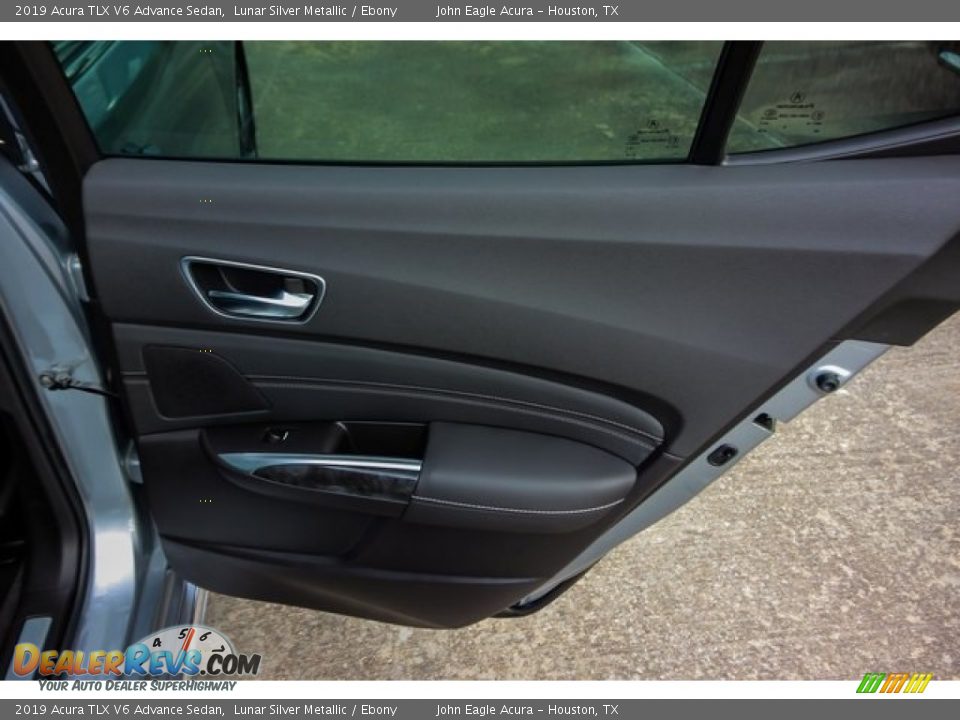 2019 Acura TLX V6 Advance Sedan Lunar Silver Metallic / Ebony Photo #21