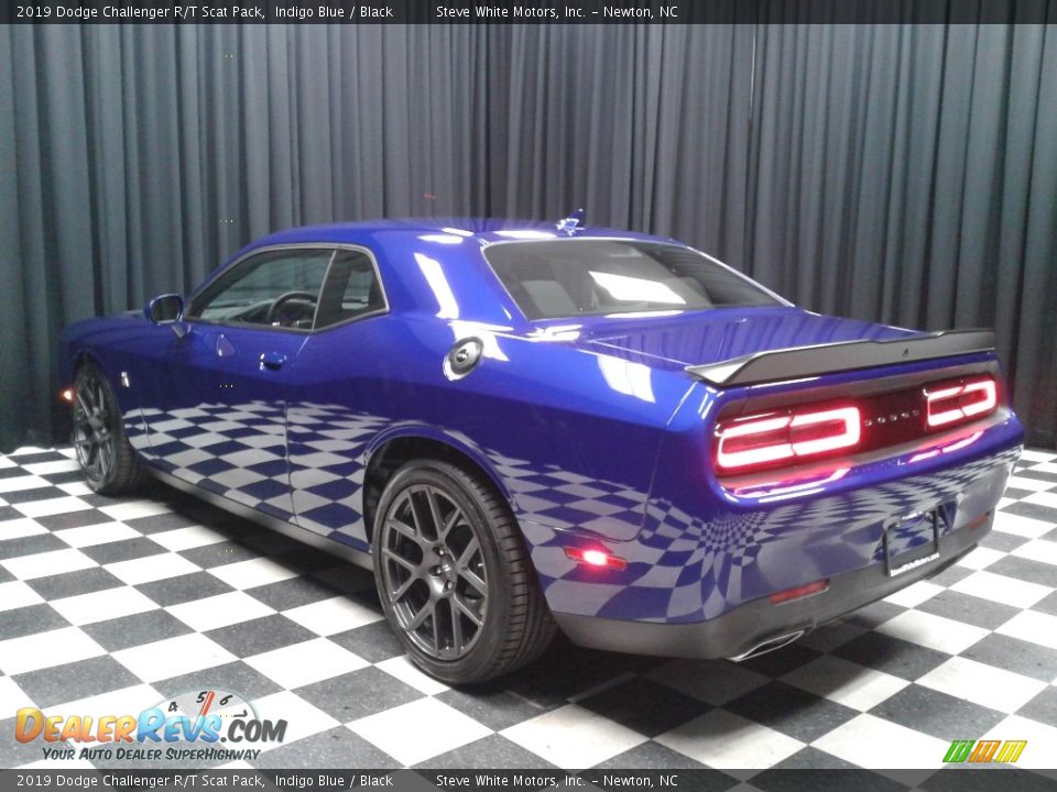 2019 Dodge Challenger R/T Scat Pack Indigo Blue / Black Photo #8