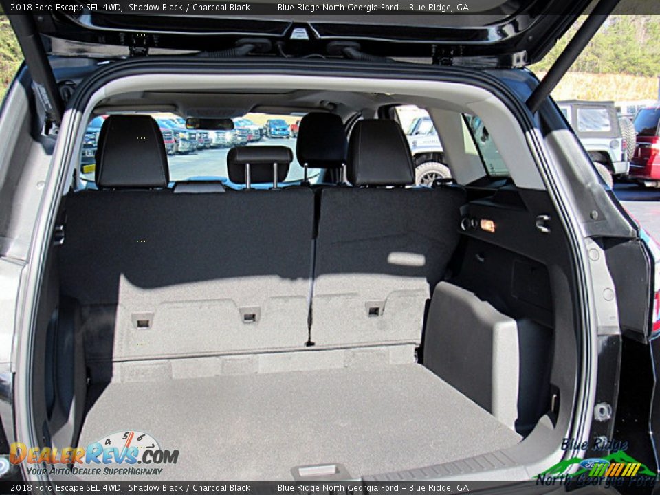 2018 Ford Escape SEL 4WD Shadow Black / Charcoal Black Photo #13