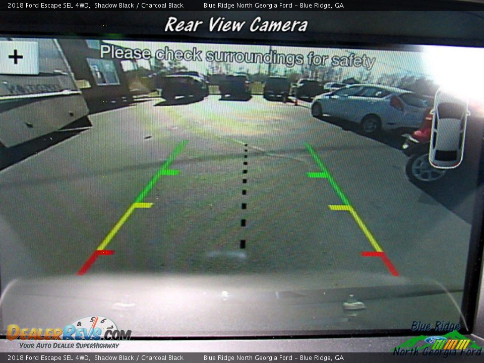 2018 Ford Escape SEL 4WD Shadow Black / Charcoal Black Photo #17