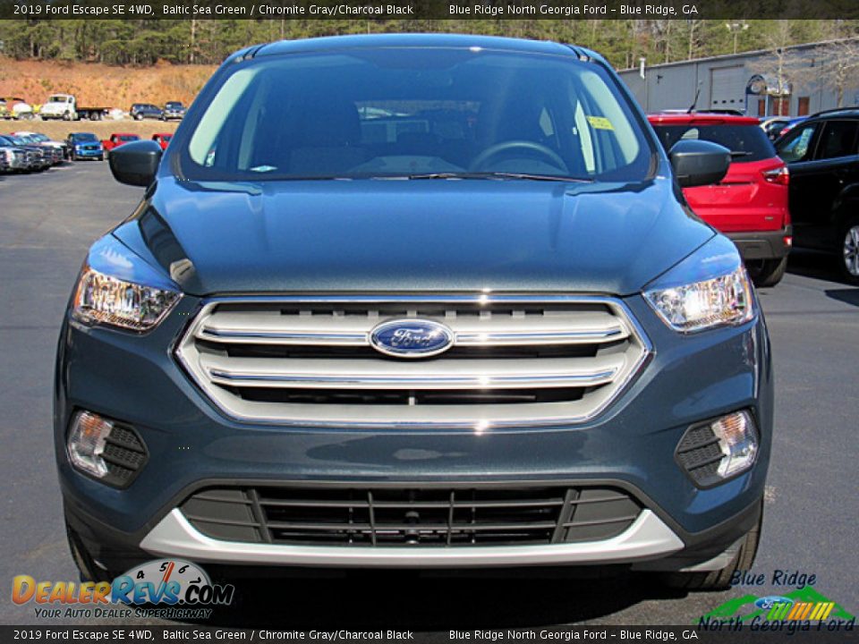 2019 Ford Escape SE 4WD Baltic Sea Green / Chromite Gray/Charcoal Black Photo #4