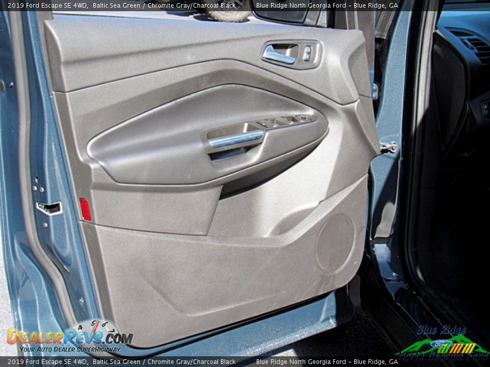 2019 Ford Escape SE 4WD Baltic Sea Green / Chromite Gray/Charcoal Black Photo #9