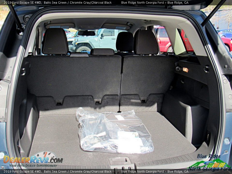 2019 Ford Escape SE 4WD Baltic Sea Green / Chromite Gray/Charcoal Black Photo #16