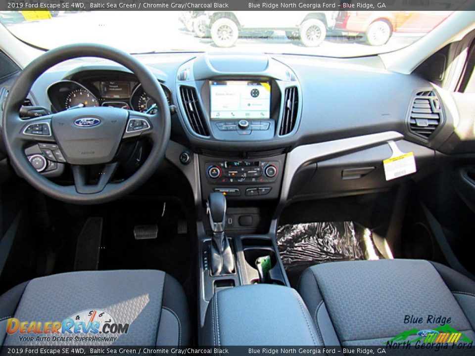 2019 Ford Escape SE 4WD Baltic Sea Green / Chromite Gray/Charcoal Black Photo #18