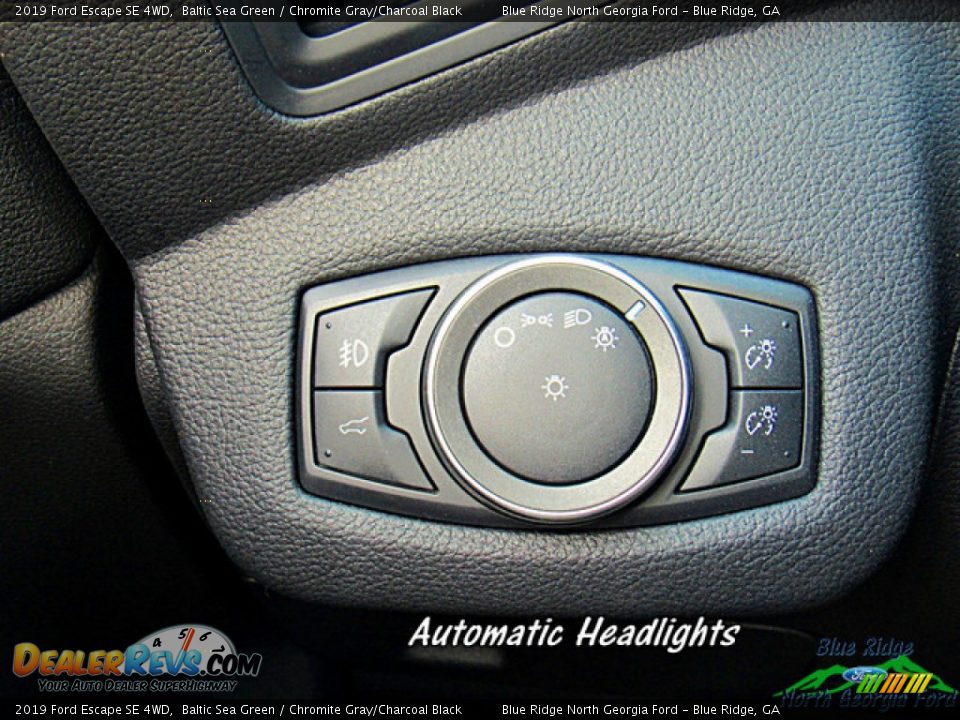 2019 Ford Escape SE 4WD Baltic Sea Green / Chromite Gray/Charcoal Black Photo #25