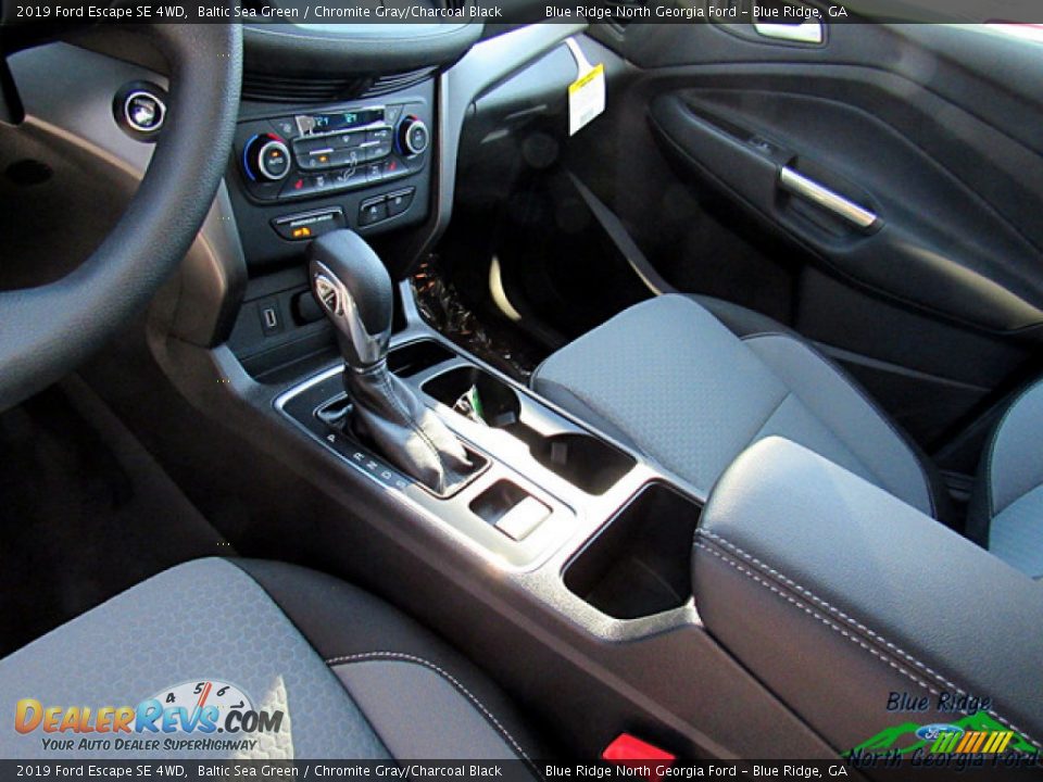 2019 Ford Escape SE 4WD Baltic Sea Green / Chromite Gray/Charcoal Black Photo #27