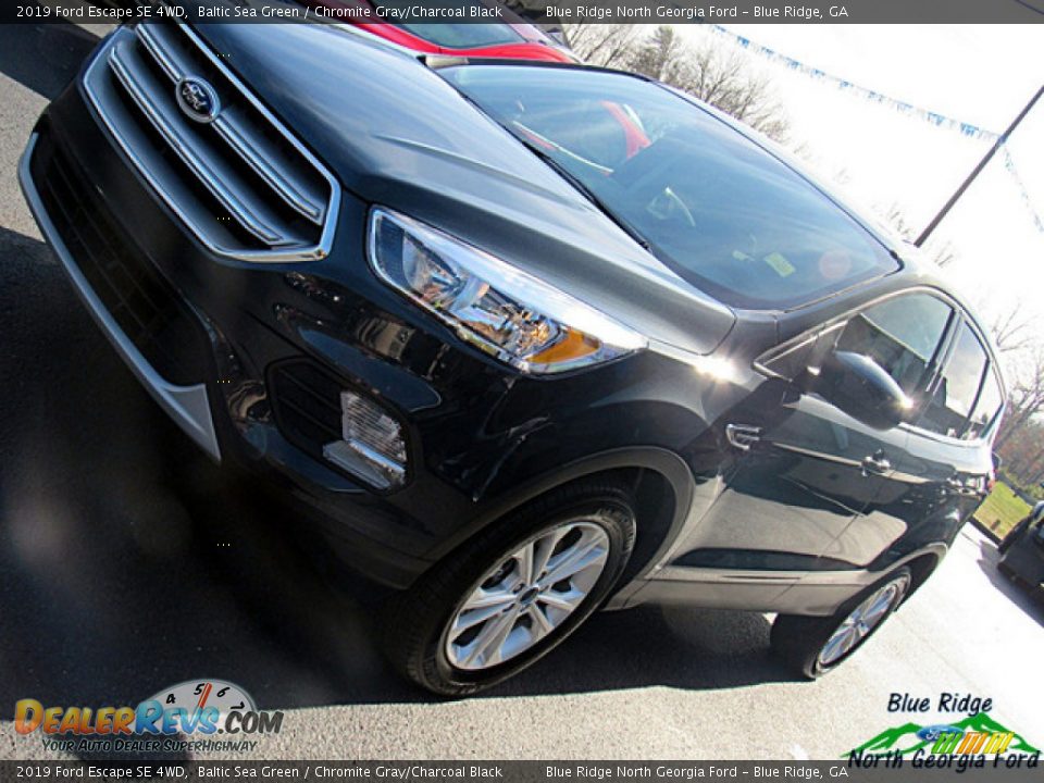 2019 Ford Escape SE 4WD Baltic Sea Green / Chromite Gray/Charcoal Black Photo #29