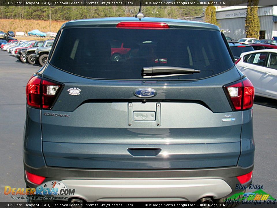 2019 Ford Escape SE 4WD Baltic Sea Green / Chromite Gray/Charcoal Black Photo #4