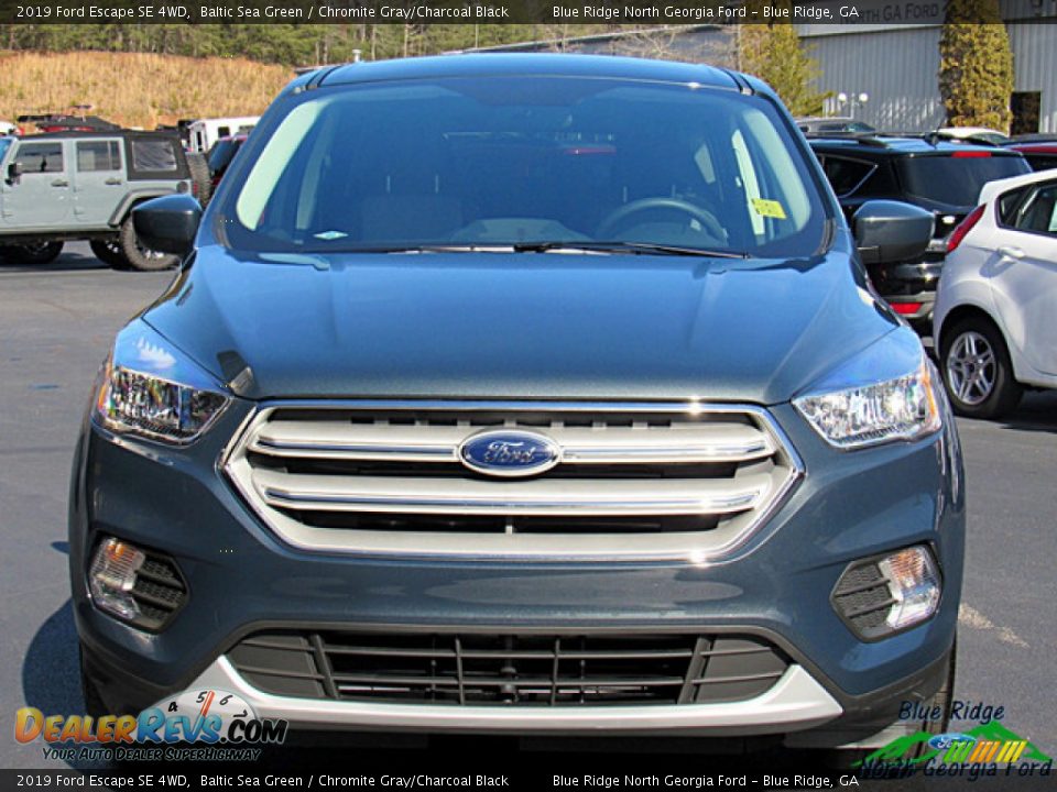 2019 Ford Escape SE 4WD Baltic Sea Green / Chromite Gray/Charcoal Black Photo #8