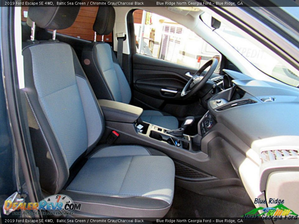 2019 Ford Escape SE 4WD Baltic Sea Green / Chromite Gray/Charcoal Black Photo #11