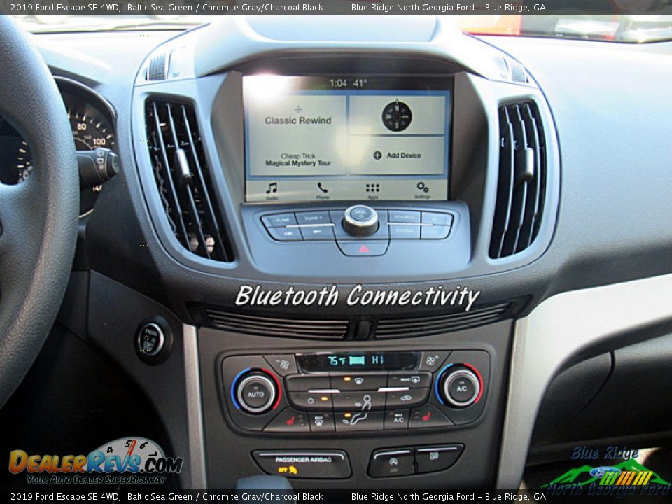 2019 Ford Escape SE 4WD Baltic Sea Green / Chromite Gray/Charcoal Black Photo #15