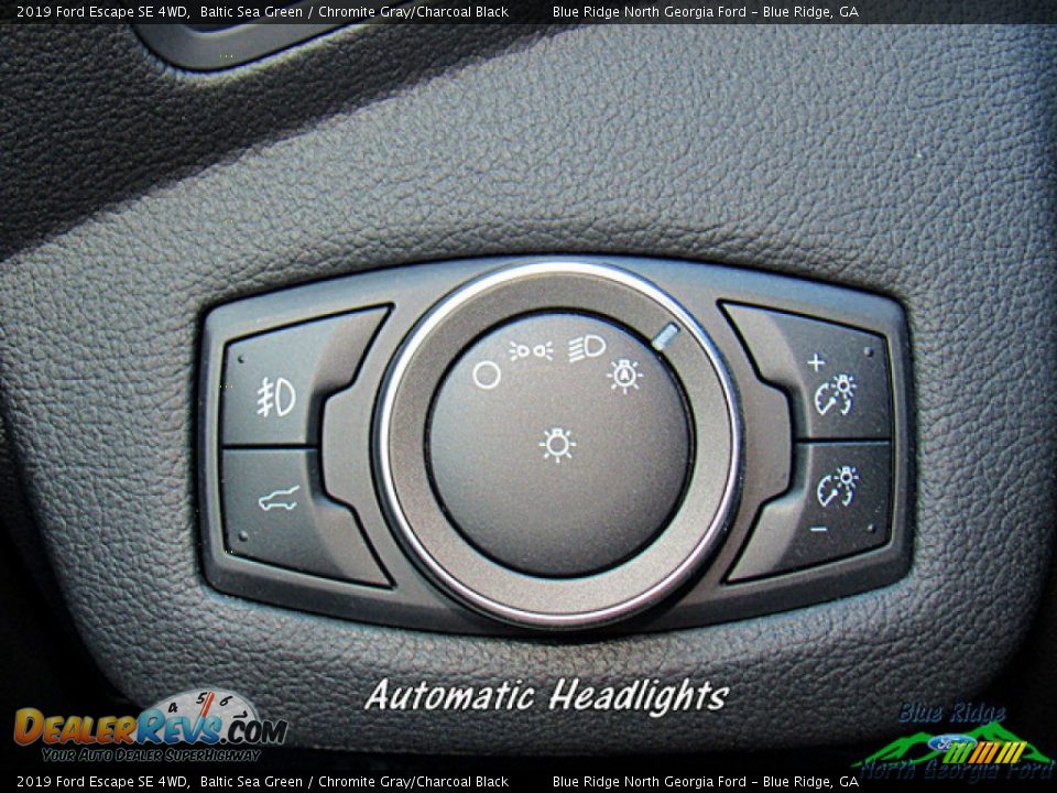 2019 Ford Escape SE 4WD Baltic Sea Green / Chromite Gray/Charcoal Black Photo #19