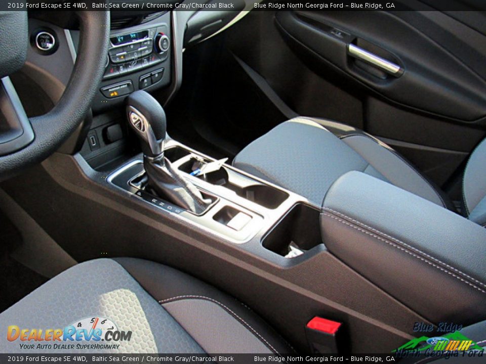 2019 Ford Escape SE 4WD Baltic Sea Green / Chromite Gray/Charcoal Black Photo #20