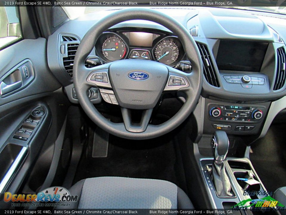 2019 Ford Escape SE 4WD Baltic Sea Green / Chromite Gray/Charcoal Black Photo #21