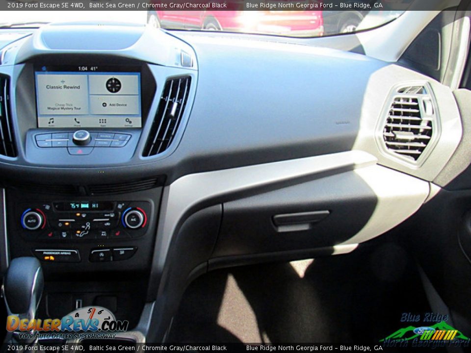 2019 Ford Escape SE 4WD Baltic Sea Green / Chromite Gray/Charcoal Black Photo #23