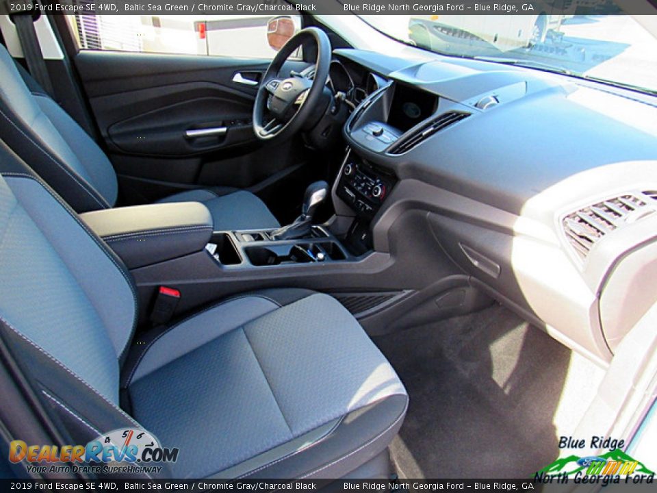 2019 Ford Escape SE 4WD Baltic Sea Green / Chromite Gray/Charcoal Black Photo #27