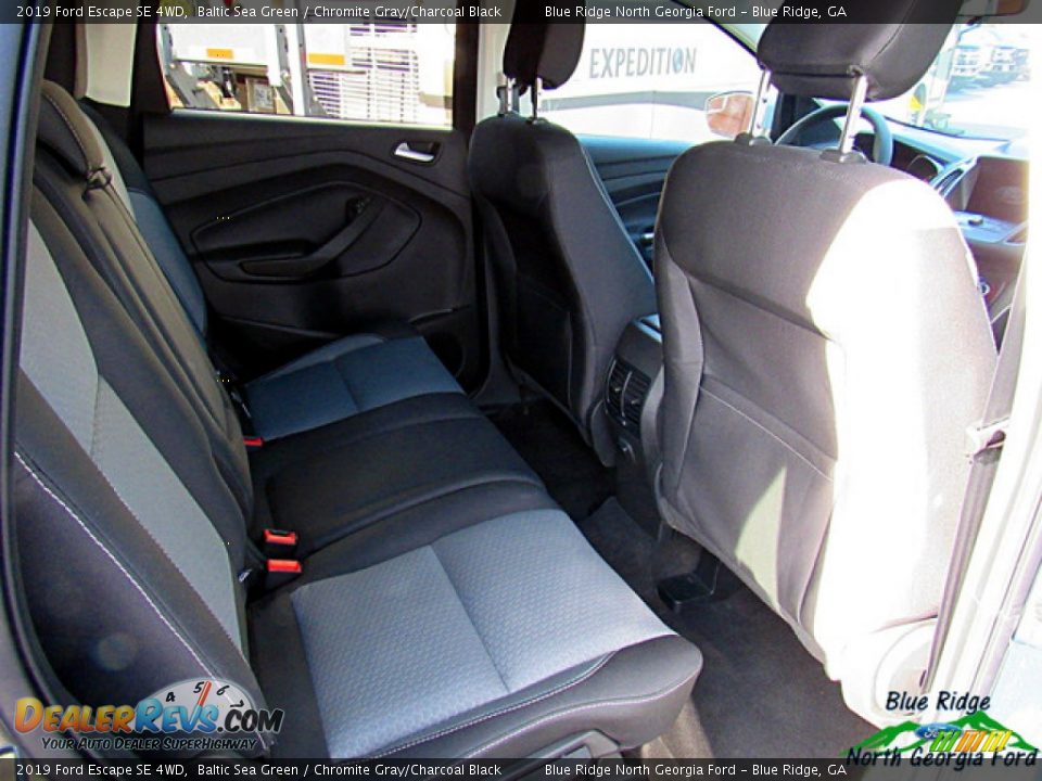 2019 Ford Escape SE 4WD Baltic Sea Green / Chromite Gray/Charcoal Black Photo #28