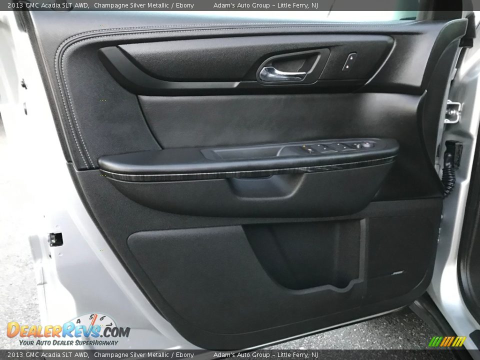 2013 GMC Acadia SLT AWD Champagne Silver Metallic / Ebony Photo #8
