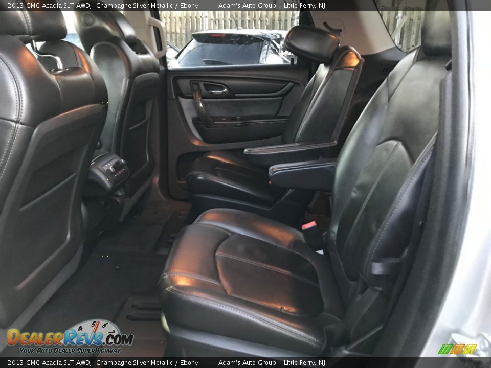 2013 GMC Acadia SLT AWD Champagne Silver Metallic / Ebony Photo #13