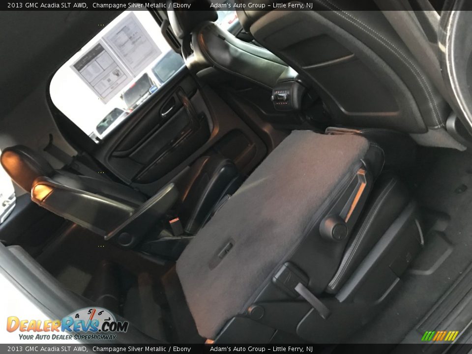 2013 GMC Acadia SLT AWD Champagne Silver Metallic / Ebony Photo #17