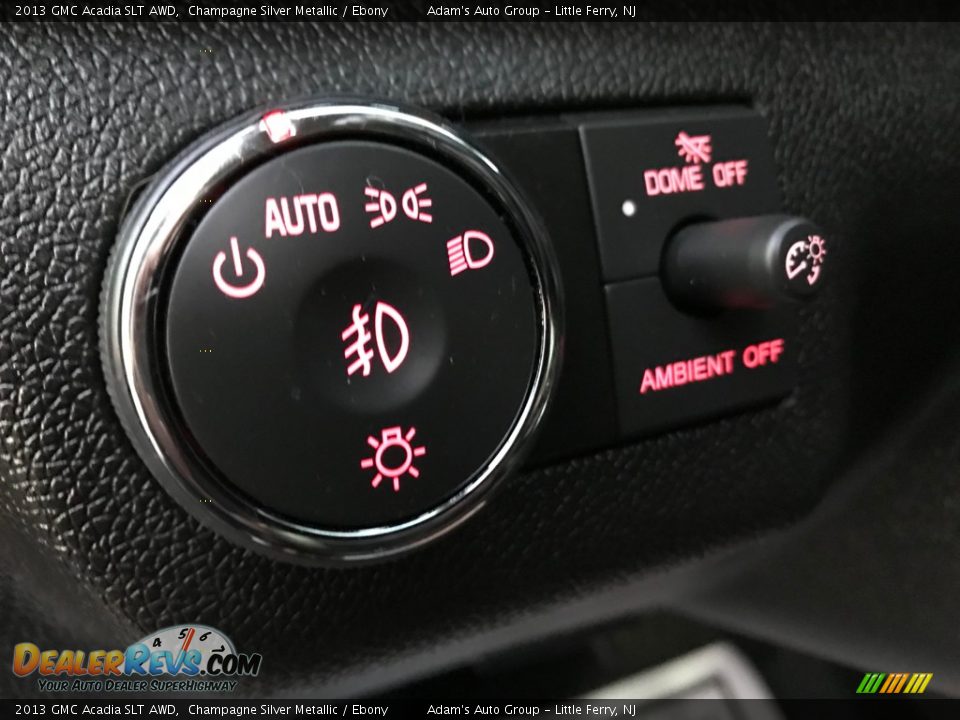 2013 GMC Acadia SLT AWD Champagne Silver Metallic / Ebony Photo #20
