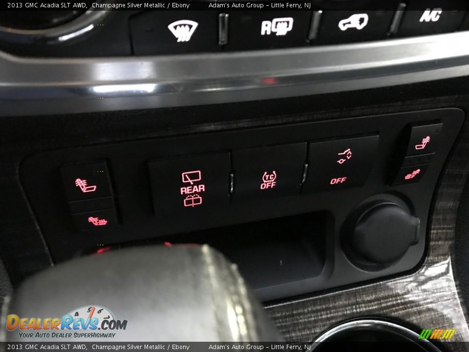 2013 GMC Acadia SLT AWD Champagne Silver Metallic / Ebony Photo #26