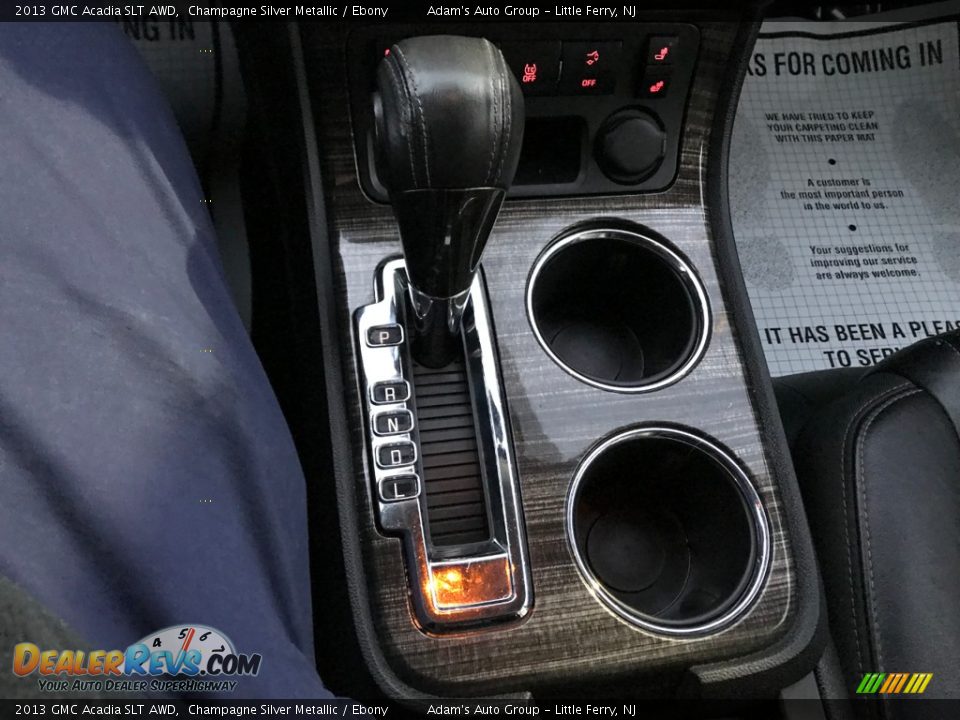 2013 GMC Acadia SLT AWD Champagne Silver Metallic / Ebony Photo #27