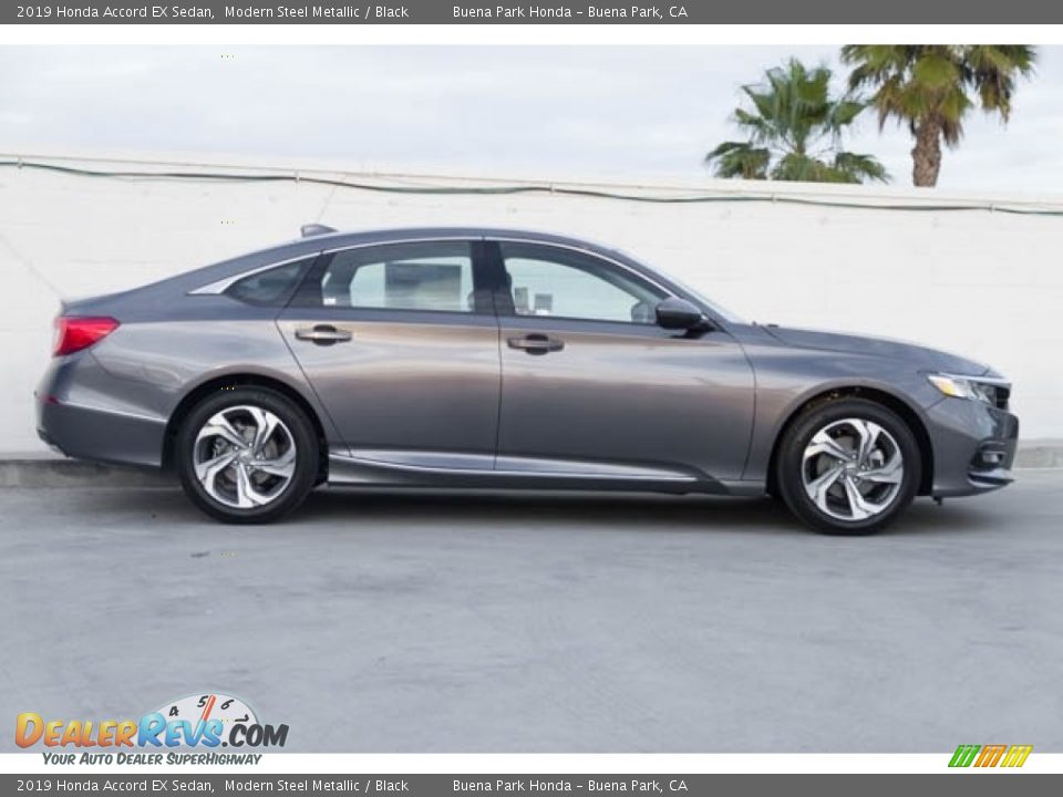 2019 Honda Accord EX Sedan Modern Steel Metallic / Black Photo #5