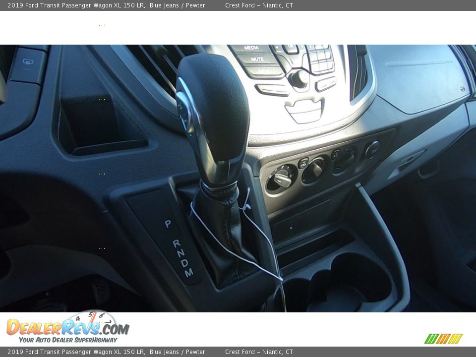 2019 Ford Transit Passenger Wagon XL 150 LR Blue Jeans / Pewter Photo #16