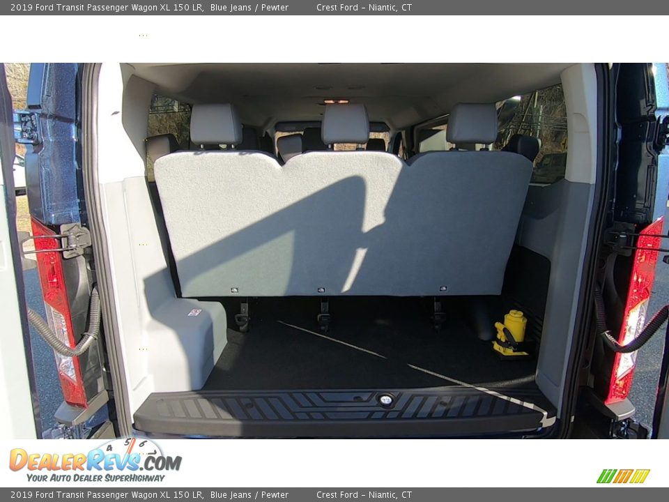 2019 Ford Transit Passenger Wagon XL 150 LR Blue Jeans / Pewter Photo #18