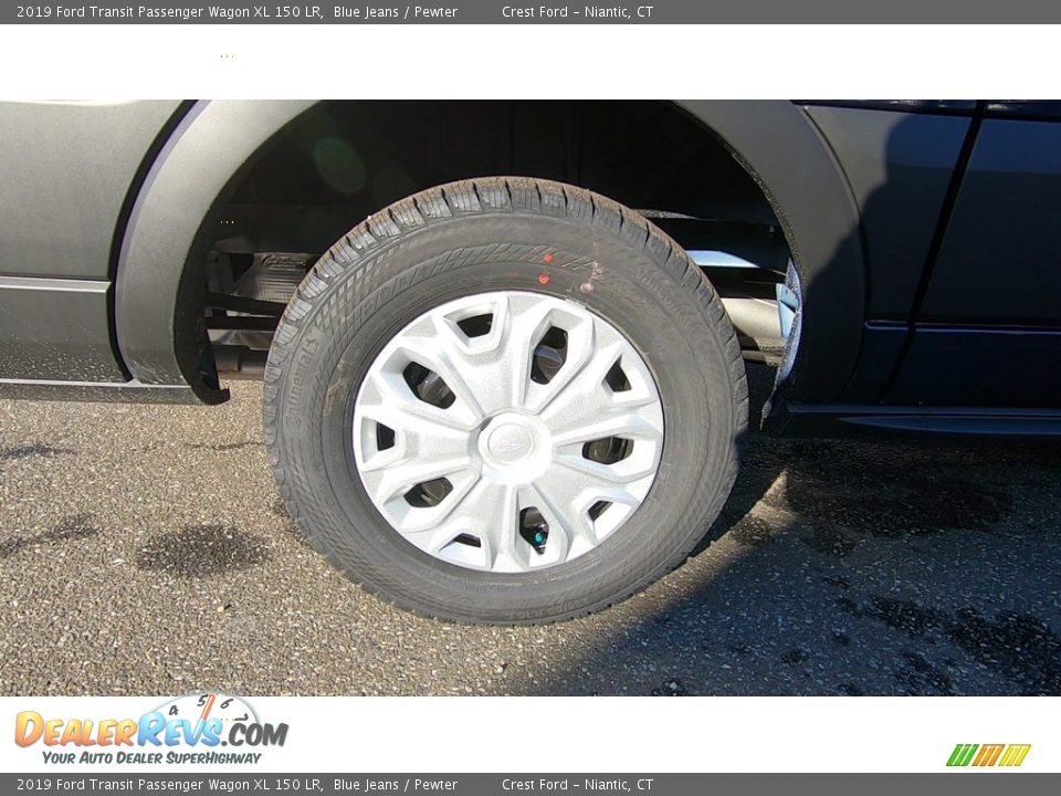 2019 Ford Transit Passenger Wagon XL 150 LR Blue Jeans / Pewter Photo #19