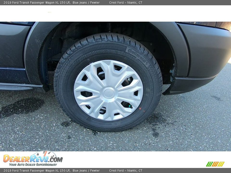 2019 Ford Transit Passenger Wagon XL 150 LR Blue Jeans / Pewter Photo #25