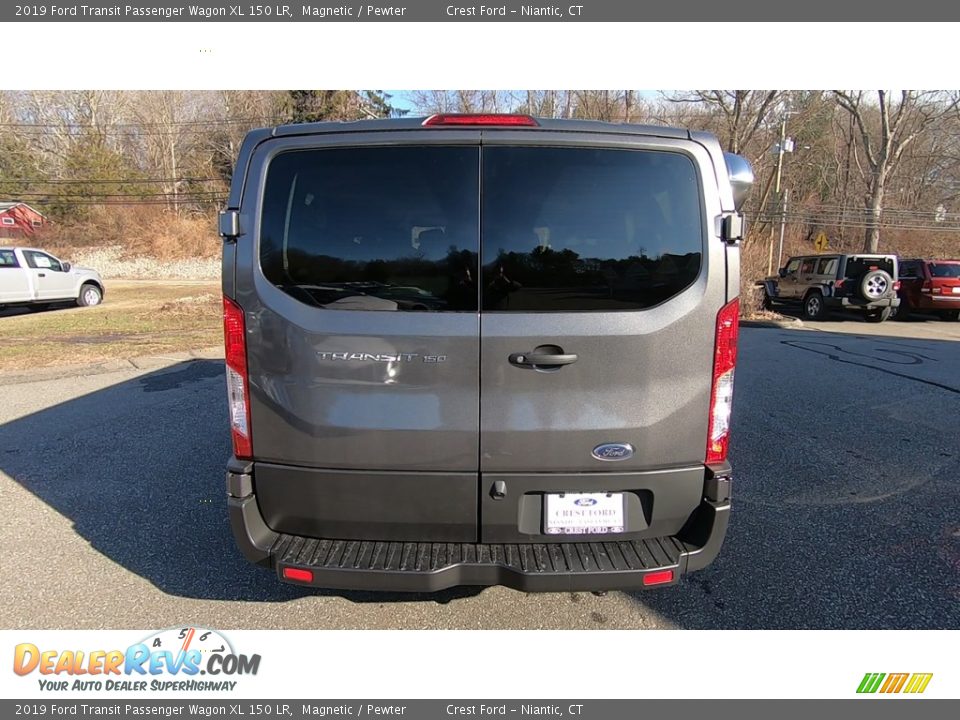 2019 Ford Transit Passenger Wagon XL 150 LR Magnetic / Pewter Photo #6
