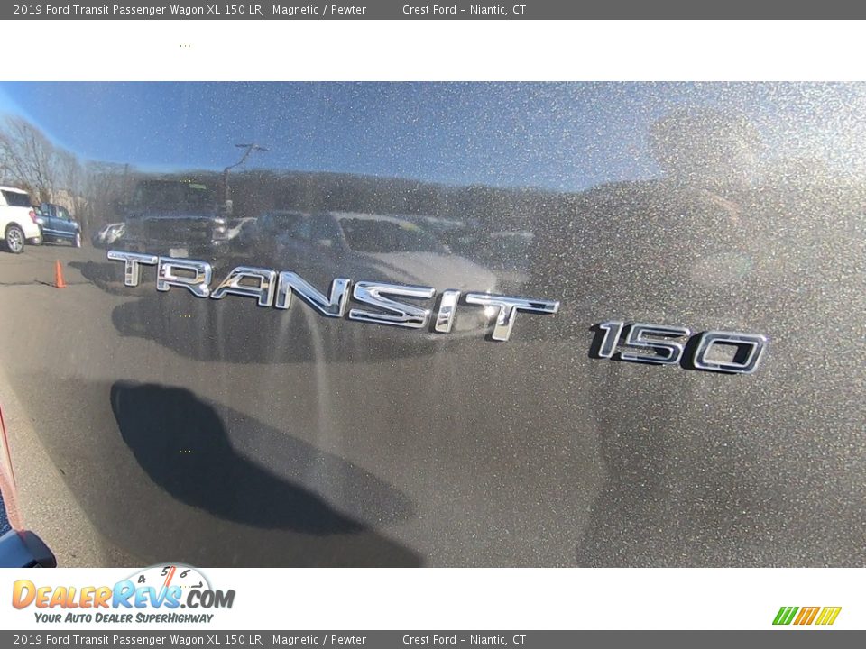 2019 Ford Transit Passenger Wagon XL 150 LR Magnetic / Pewter Photo #9