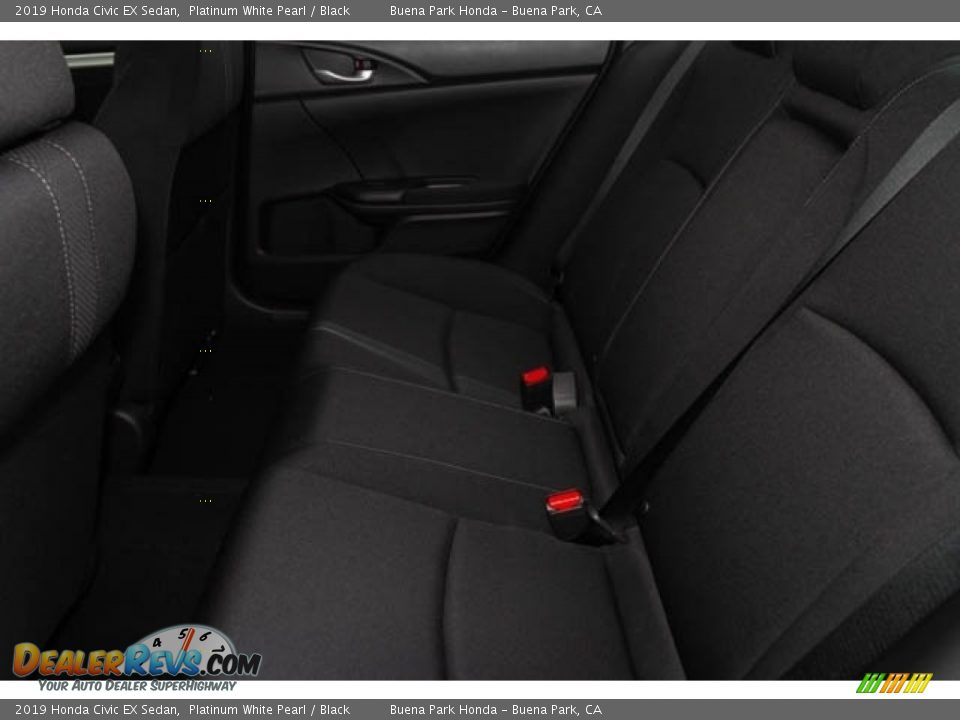 2019 Honda Civic EX Sedan Platinum White Pearl / Black Photo #18