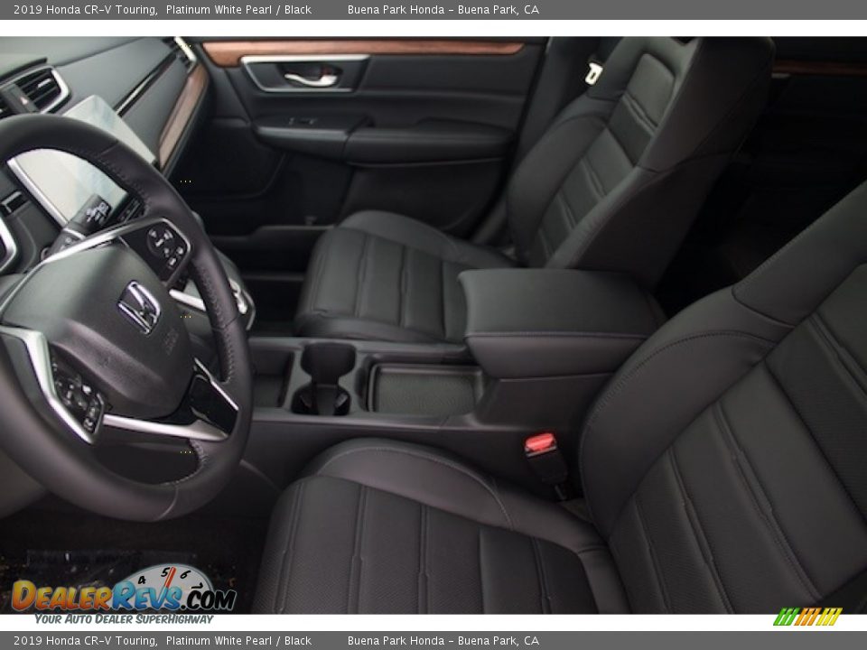 2019 Honda CR-V Touring Platinum White Pearl / Black Photo #8