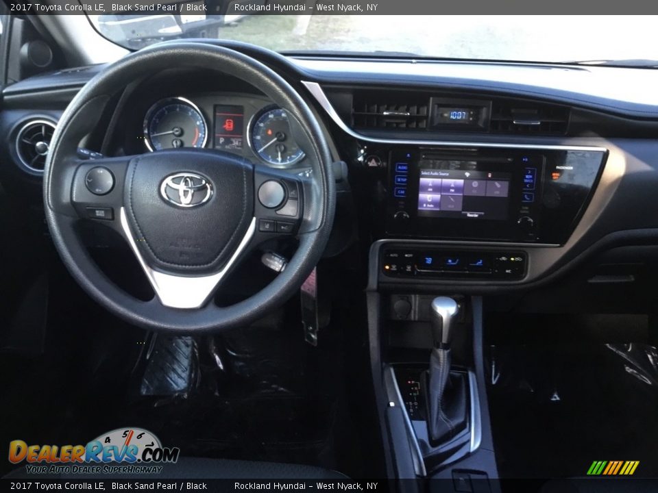 2017 Toyota Corolla LE Black Sand Pearl / Black Photo #11