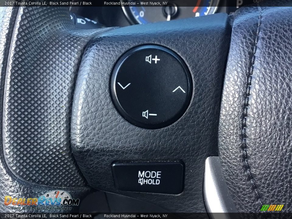 2017 Toyota Corolla LE Black Sand Pearl / Black Photo #15