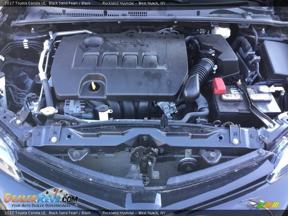 2017 Toyota Corolla LE Black Sand Pearl / Black Photo #26