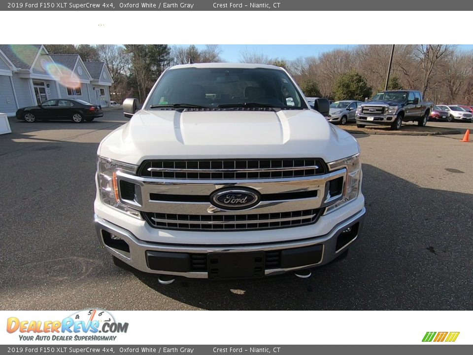 2019 Ford F150 XLT SuperCrew 4x4 Oxford White / Earth Gray Photo #2