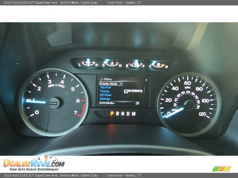 2019 Ford F150 XLT SuperCrew 4x4 Oxford White / Earth Gray Photo #13