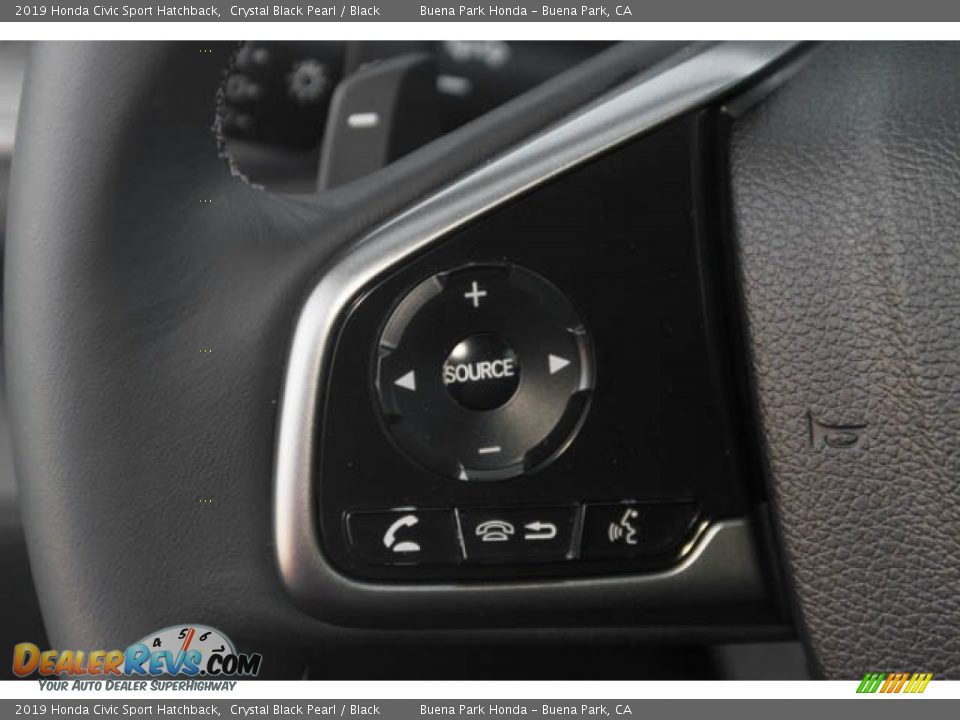 2019 Honda Civic Sport Hatchback Steering Wheel Photo #9