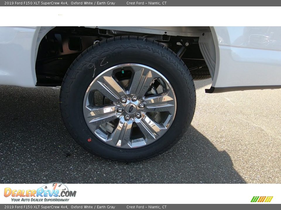2019 Ford F150 XLT SuperCrew 4x4 Oxford White / Earth Gray Photo #19