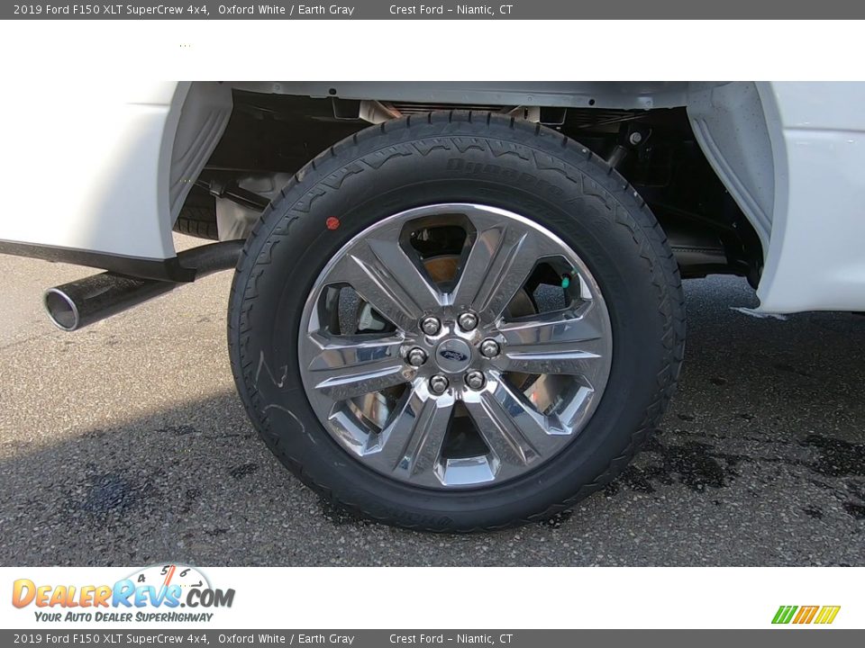 2019 Ford F150 XLT SuperCrew 4x4 Oxford White / Earth Gray Photo #21
